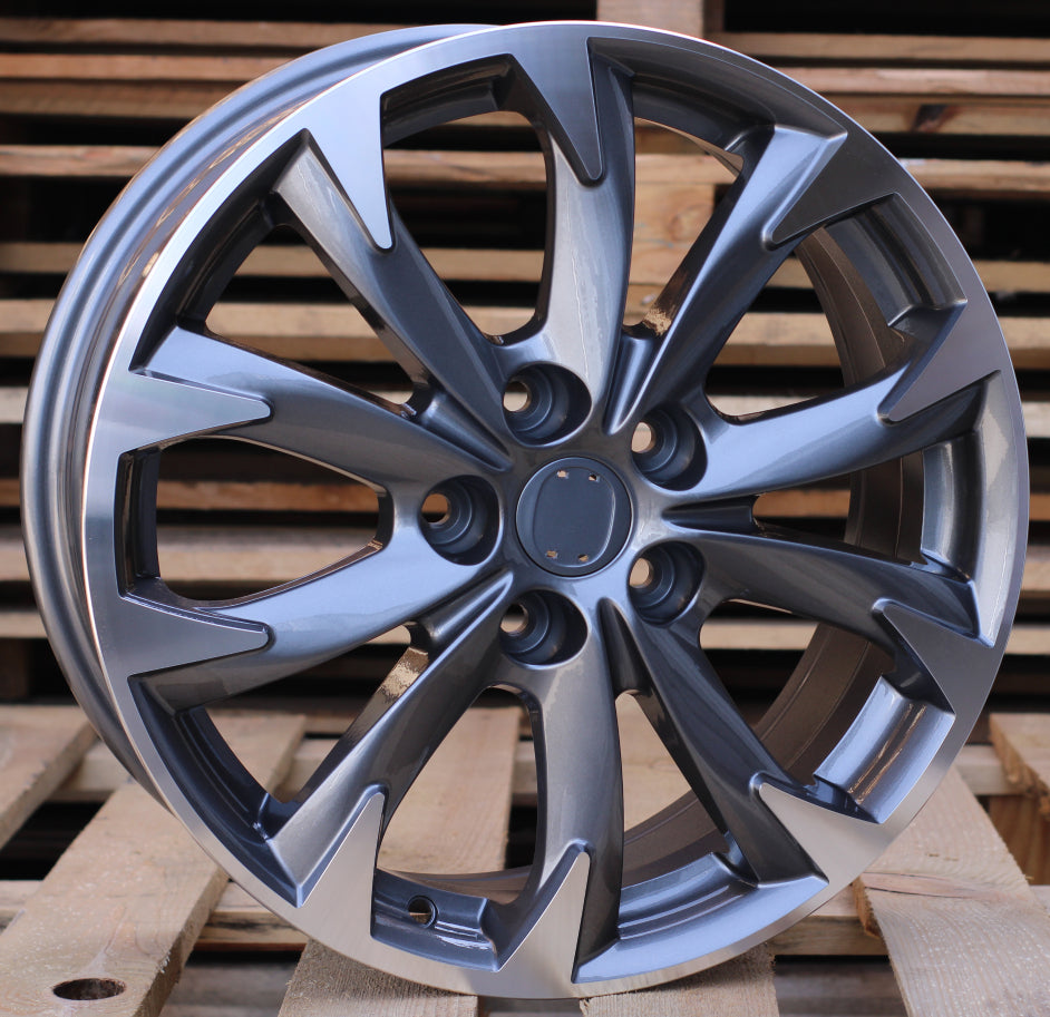 Racing Line BY177 7x17 5x114.3 ET50 schwarz, Marza