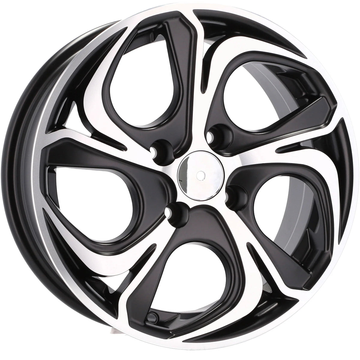 Alu kola Racing Line BY980 6.5x16 4x100 ET40 60.1 Black Polished | Wheelsup.cz