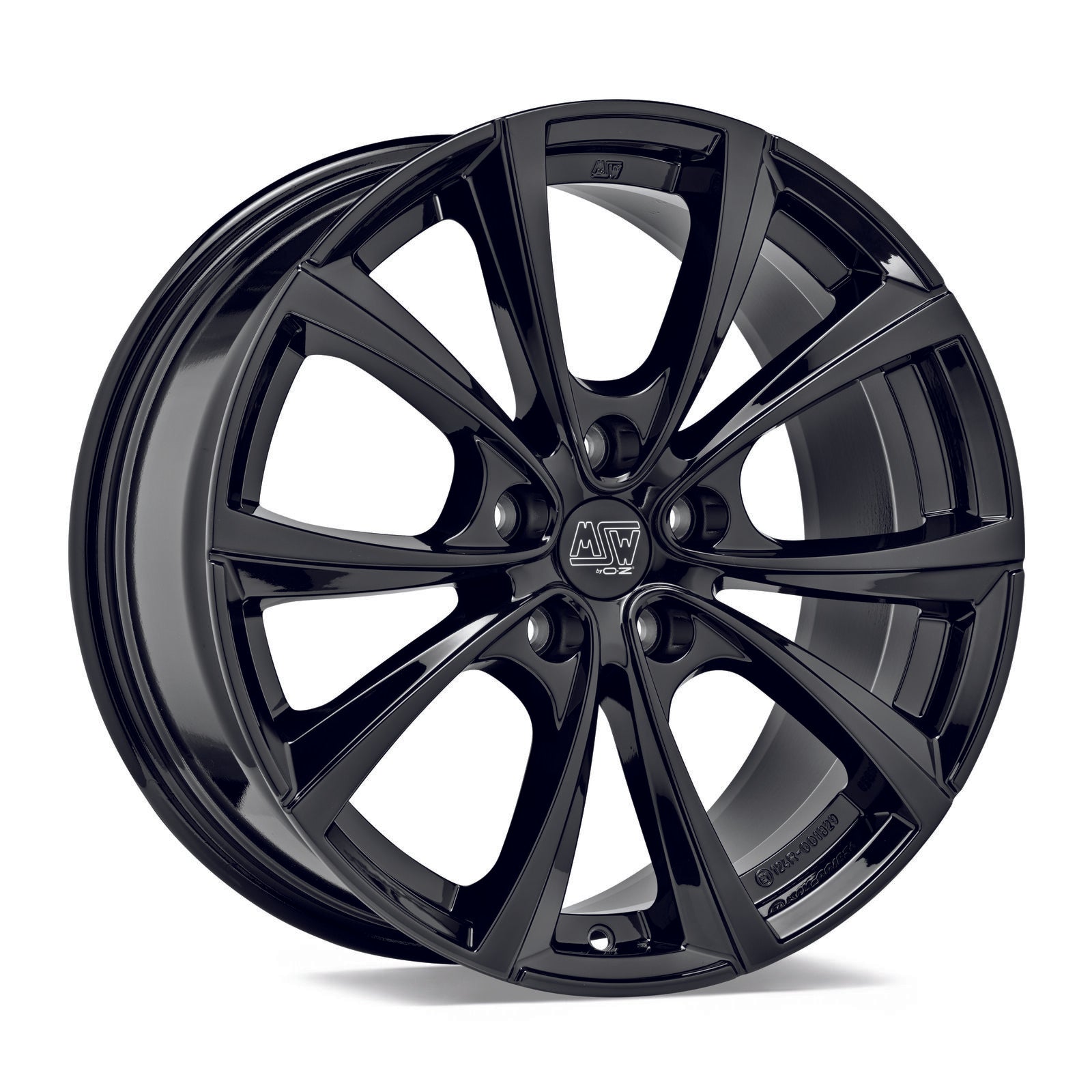 MSW 27T 9.5x20 ET45 5x114.3 64,12 Gloss Black