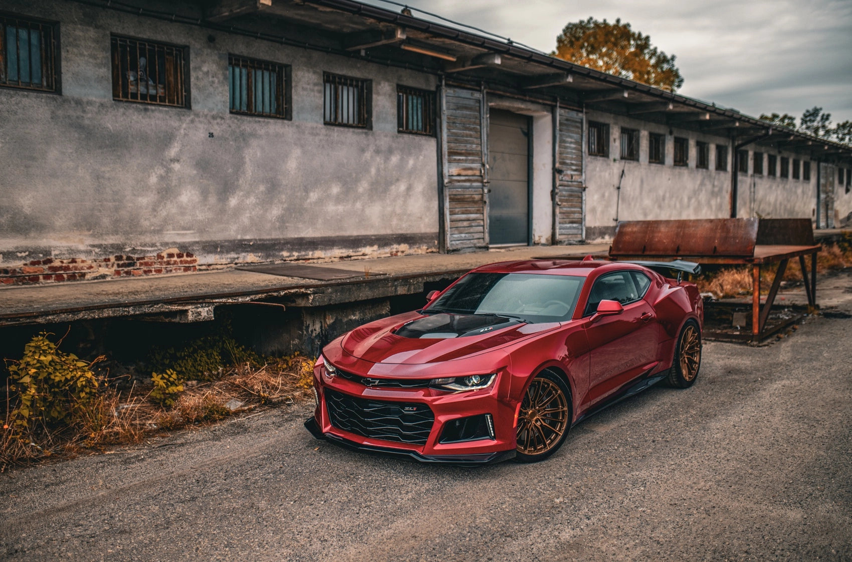 Alu kola Chevrolet Camaro Concaver CVR7 Brushed Bronze 1214 1591