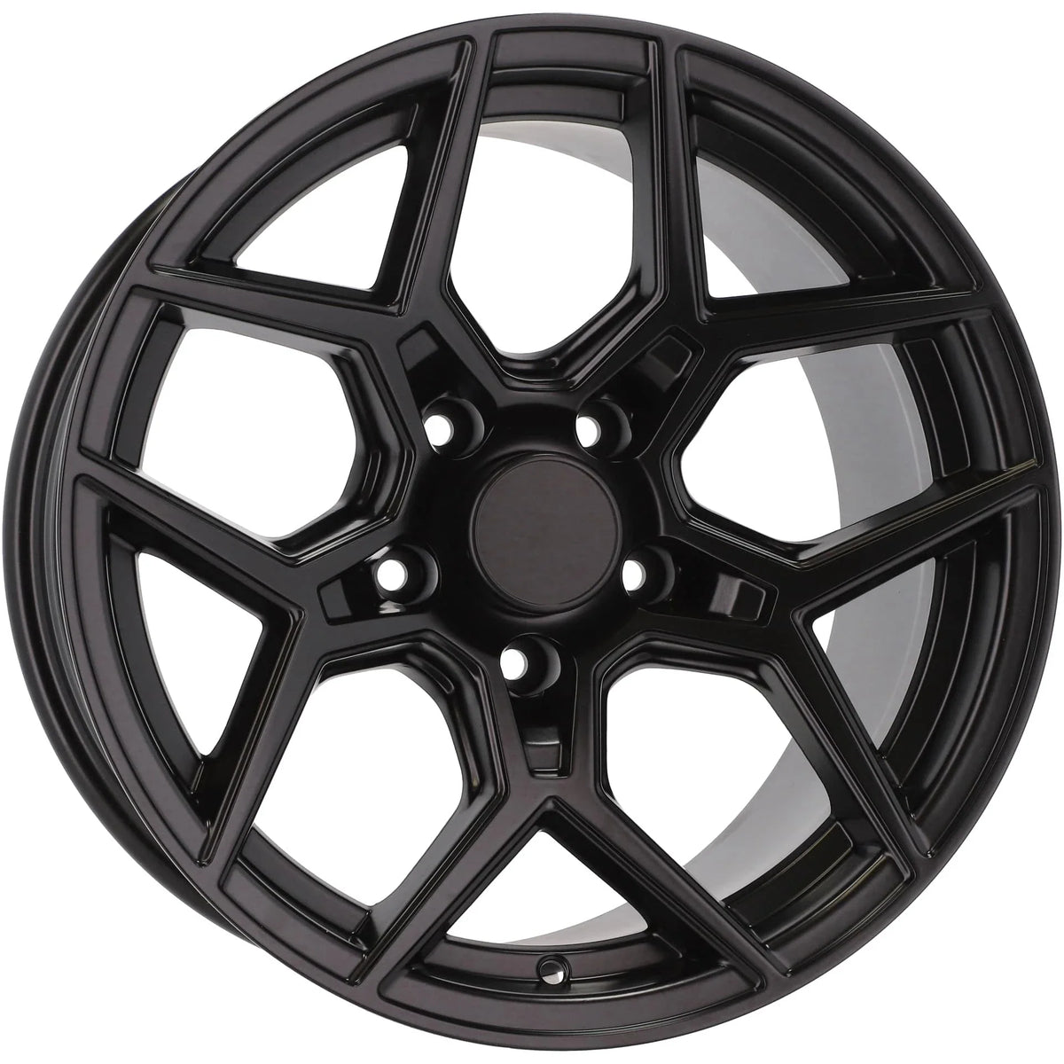 Alu kola pro Offroad D1446 9x17 5x127 ET0 78.1 Black Half Matt