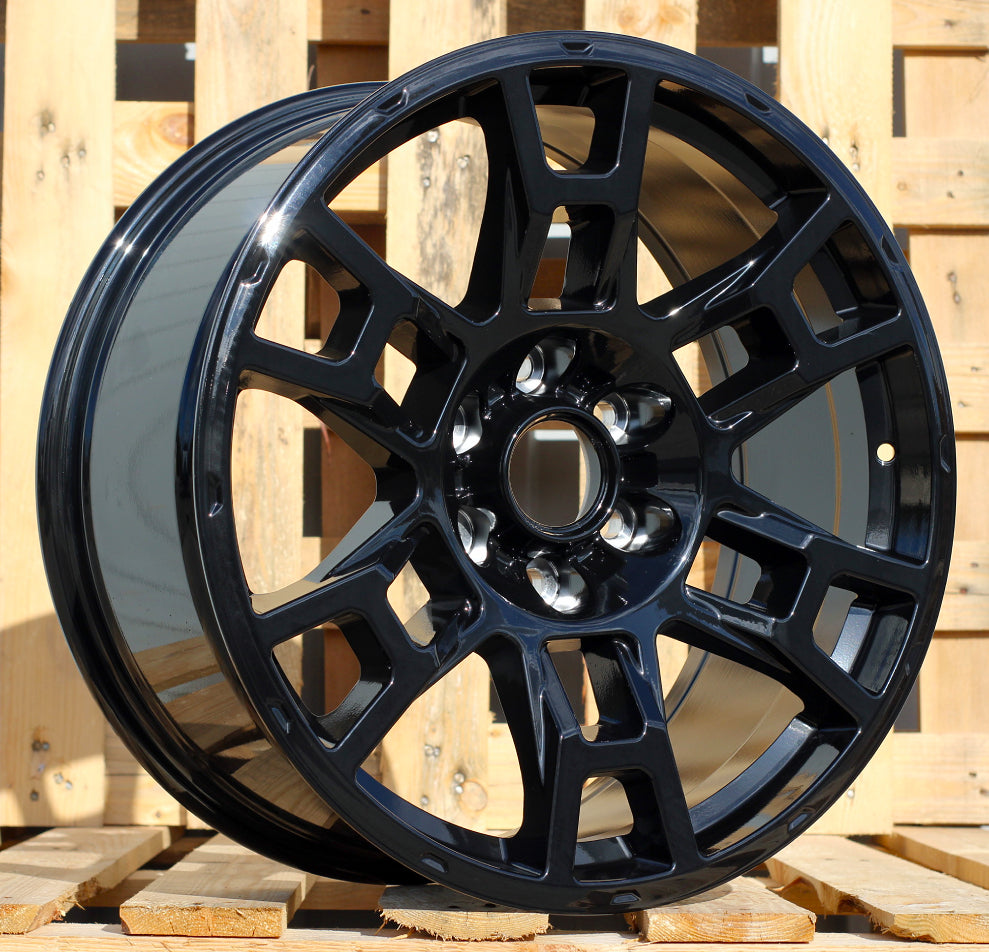 Racing Line D1630 9x20 6x139.7 ET15 schwarz, Toyota