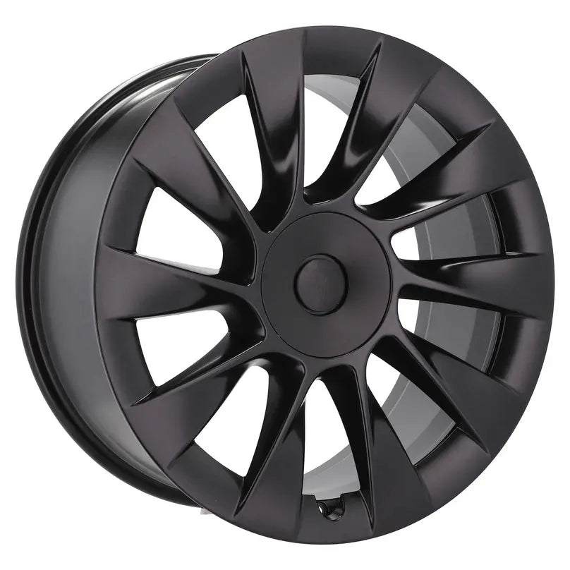 Alu kola pro Tesla D1797 9.5x20 5x114.3 ET45 64.1 Black Half Matt | Wheelsup.cz
