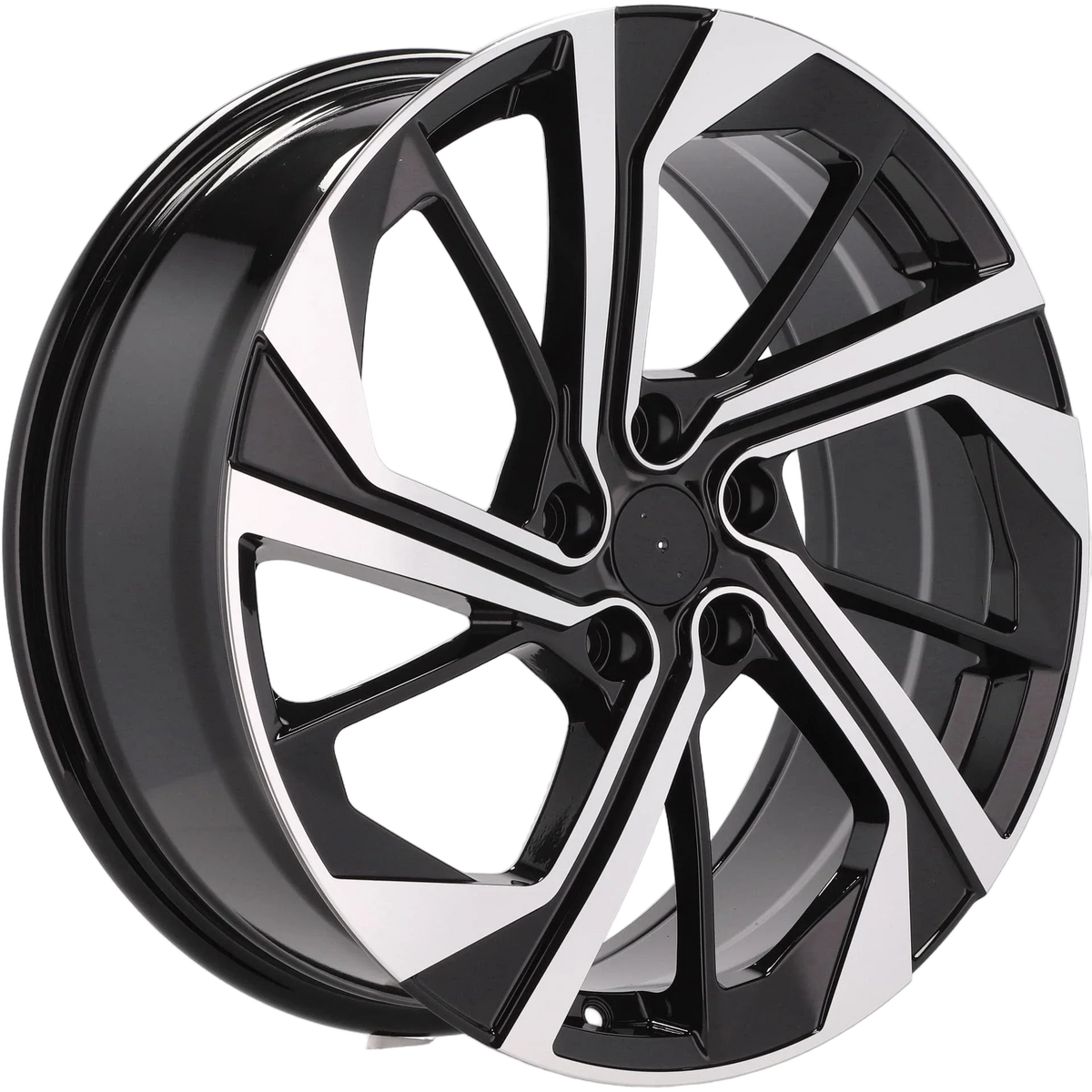Alu kola pro Nissan D1981 7.5x19 5x114.3 ET45 66.1 Black Polished | Wheelsup.cz