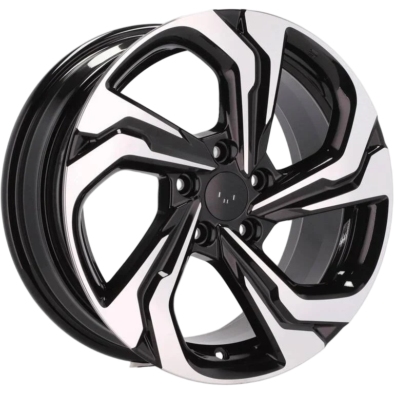 Alu kola Racing Line D2019 7.5x17 5x114.3 ET45 73.1 Black Polished | Wheelsup.cz