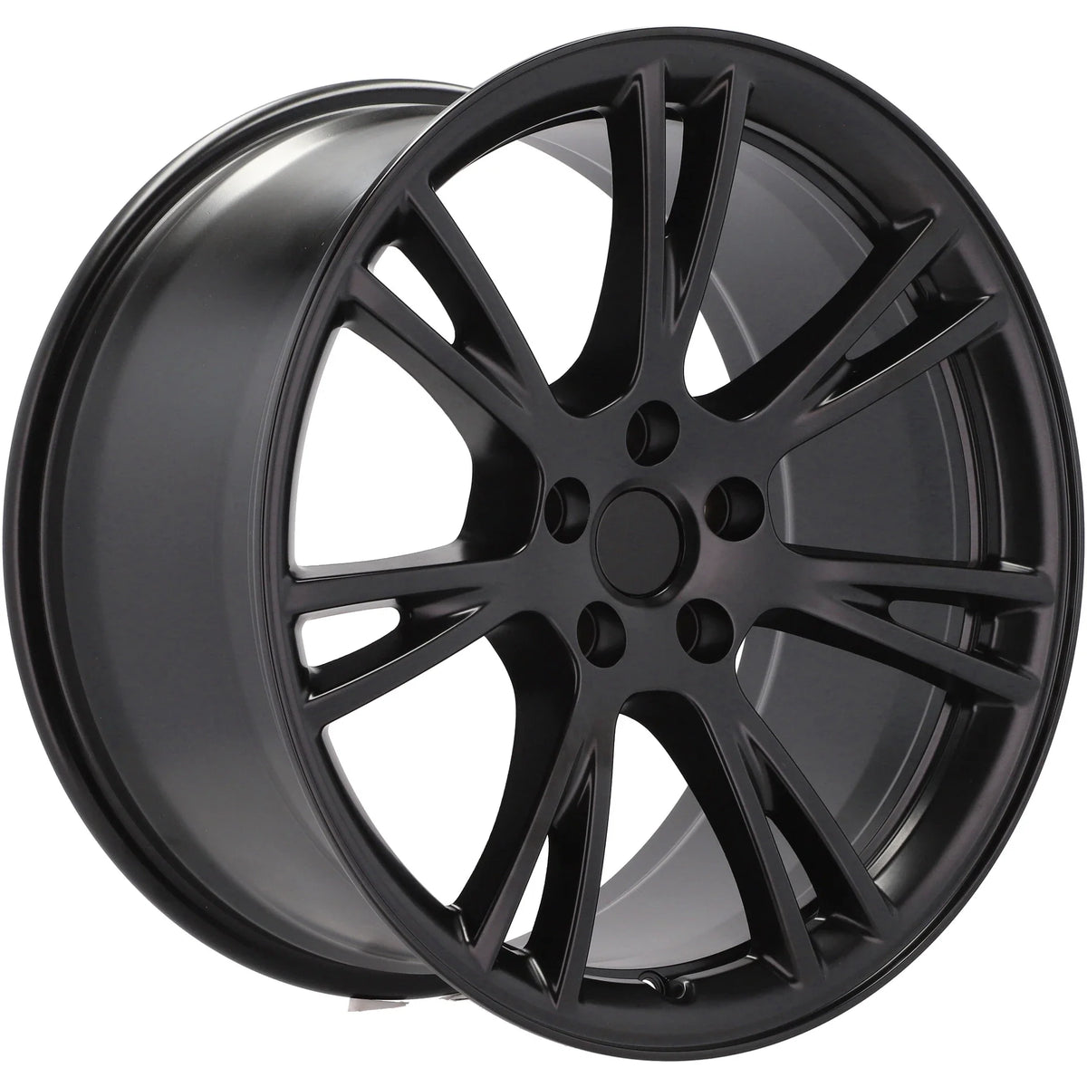 Alu kola pro Tesla D2049 9.5x19 5x114.3 ET45 64.1 Black Half Matt | Wheelsup.cz