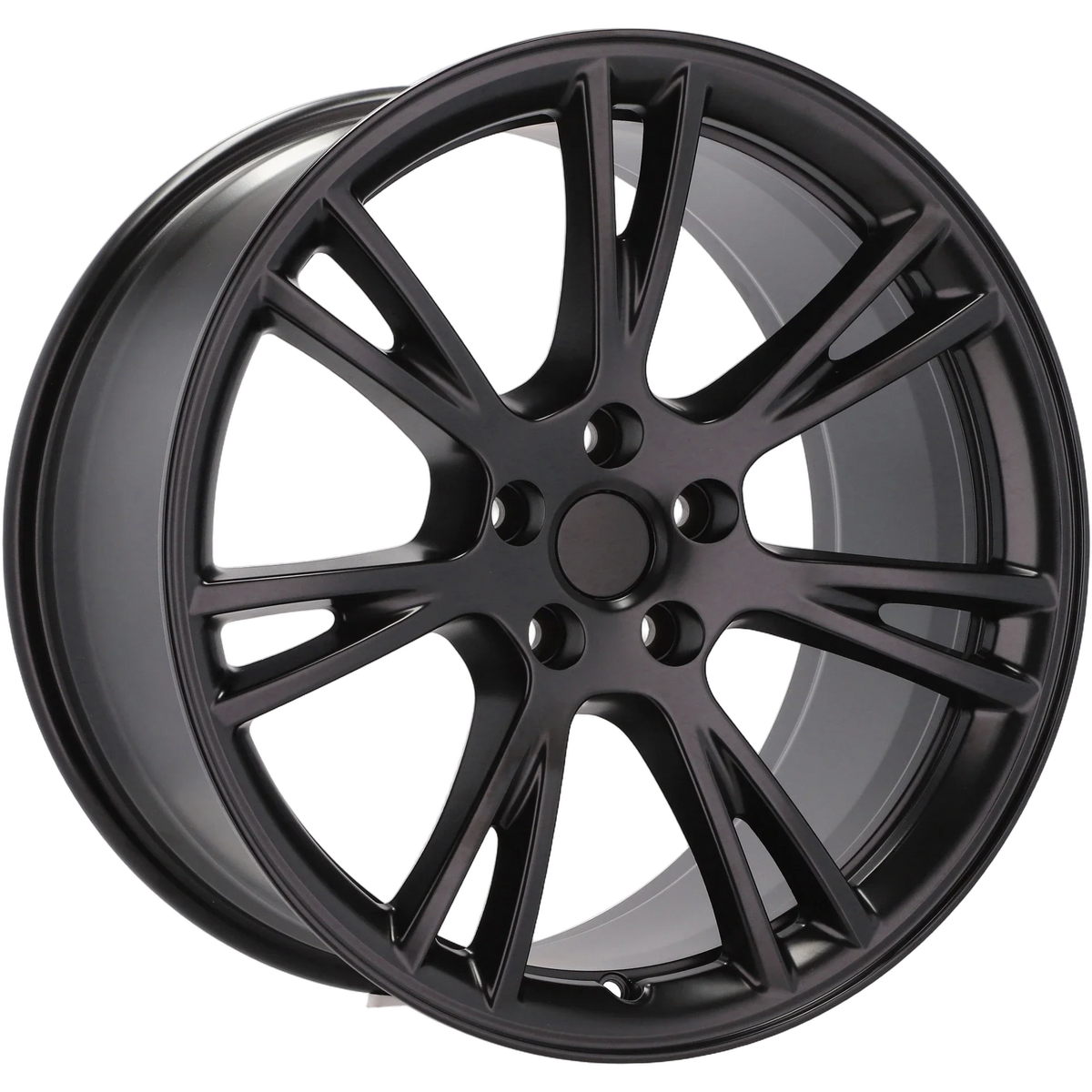 Alu kola pro Tesla D2049 9.5x19 5x114.3 ET45 64.1 Black Half Matt | Wheelsup.cz