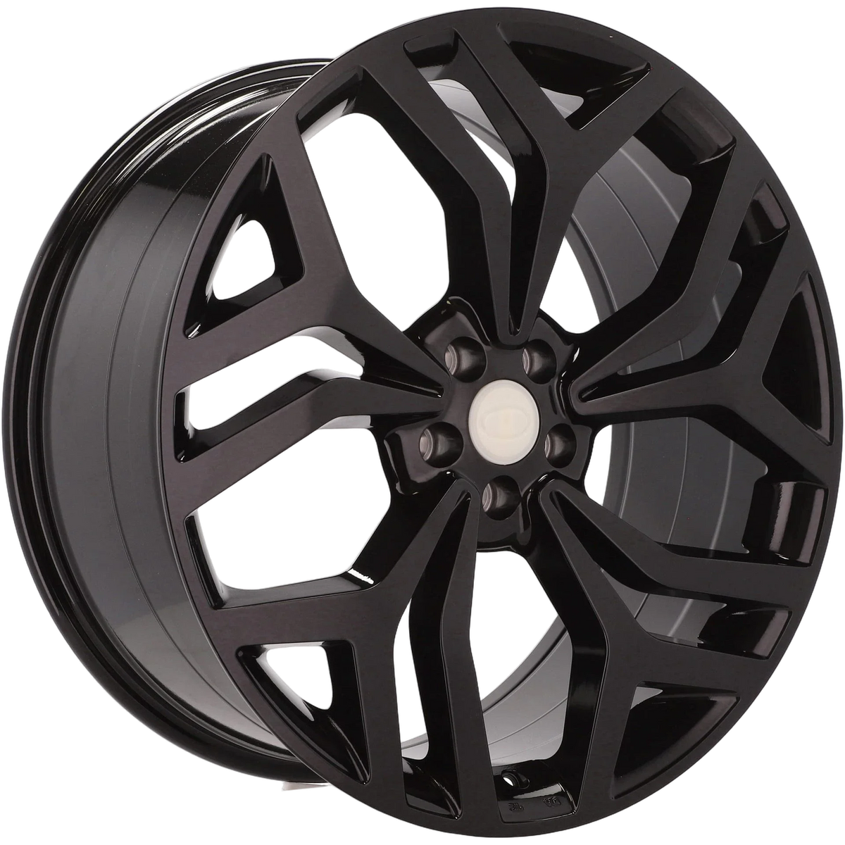 Alu kola pro Land Rover D5316 9.5x21 5x108 ET43 63.4 Black | Wheelsup.cz