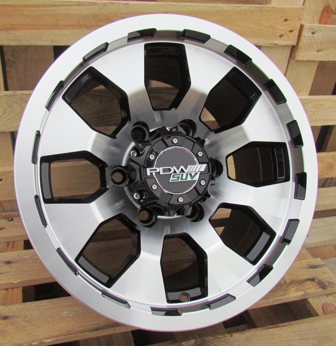 Racing Line D8011 8x15 6x139.7 ET15 schwarz, Offroad