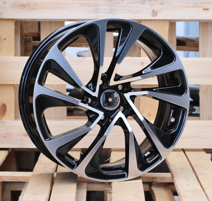Racing Line E1011 7x17 4x108 ET25 schwarz, Citroen