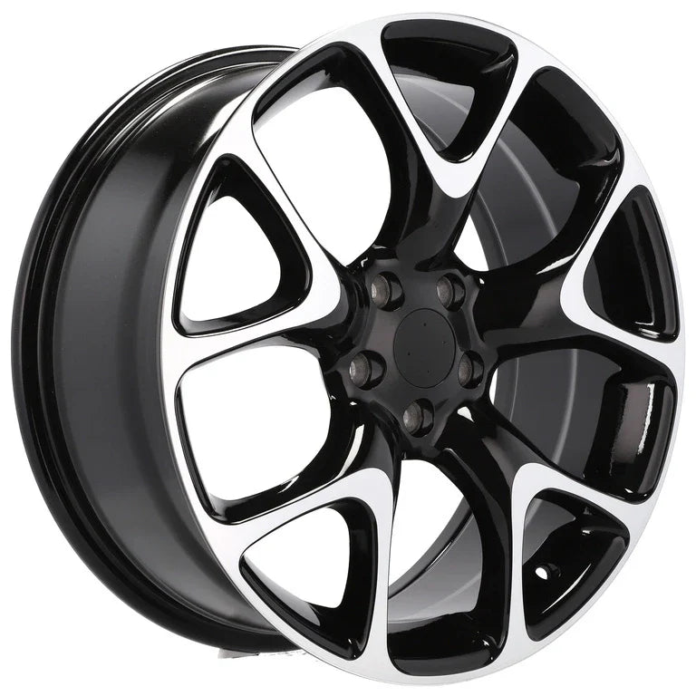 Alu kola pro Opel E236 7.5x17 5x115 ET42 70.1 Black Polished | Wheelsup.cz