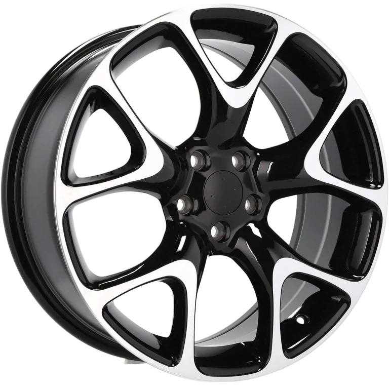 Alu kola pro Opel E236 7.5x17 5x115 ET42 70.1 Black Polished | Wheelsup.cz