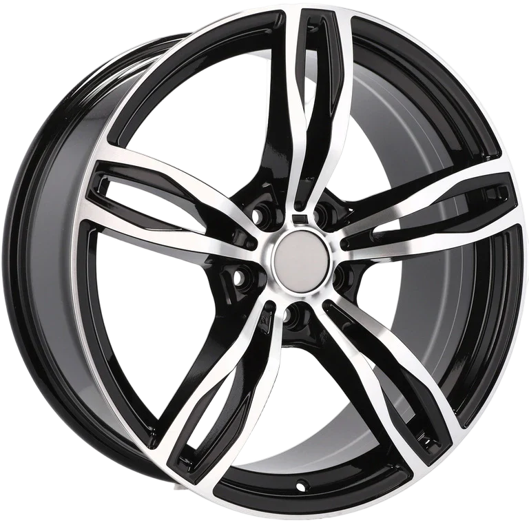 Alu kola pro BMW E492 8x18 5x120 ET20 74.1 Black Polished | Wheelsup.cz