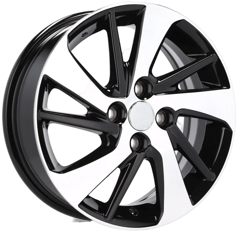Alu kola pro Toyota F0458 5.5x14 4x100 ET45 54.1 Black Polished | Wheelsup.cz