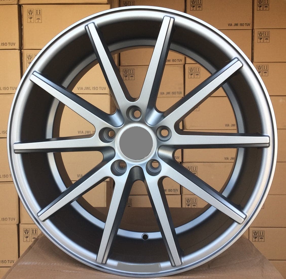 Racing Line F1122 9,5x19 5x120 ET38 schwarz, BMW