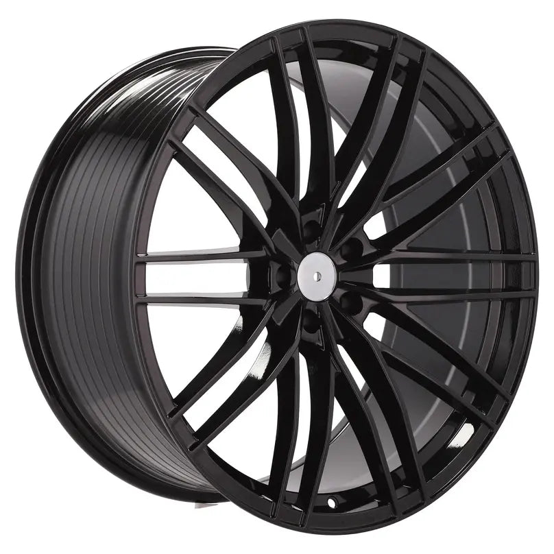 Alu kola pro Audi F1995 9.5x22 5x112 ET26 66.6 Black | Wheelsup.cz