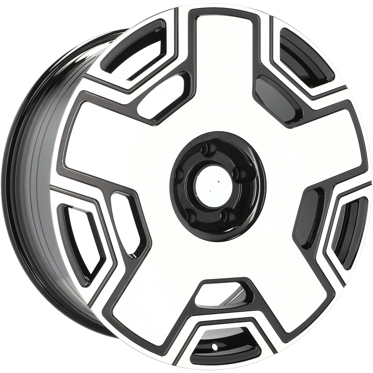 Alu kola pro Mercedes F3053 10x21 5x130 ET35 84.1 Black Polished | Wheelsup.cz
