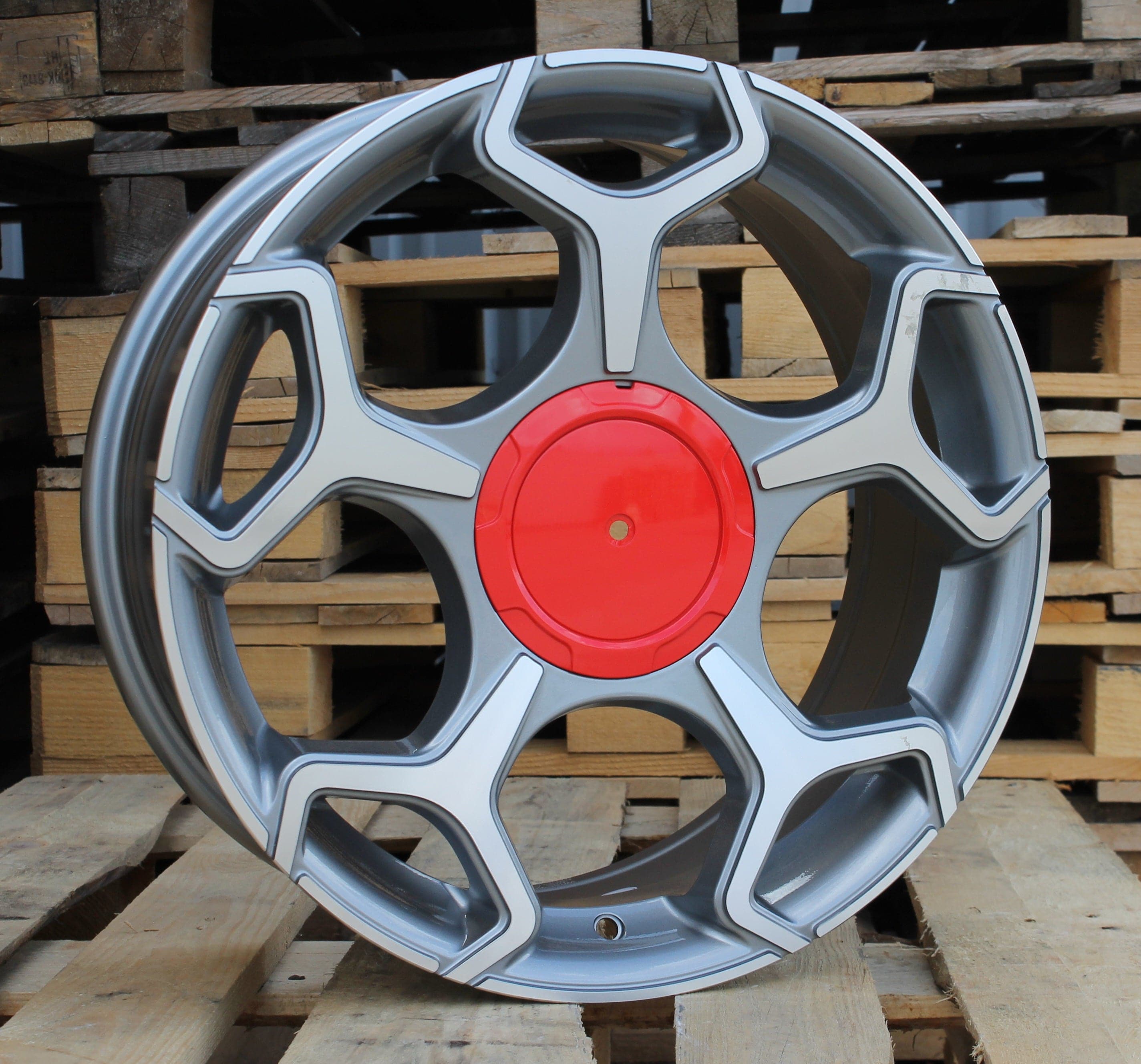 Racing Line F5366 7x17 5x98 ET40 schwarz, Fiat