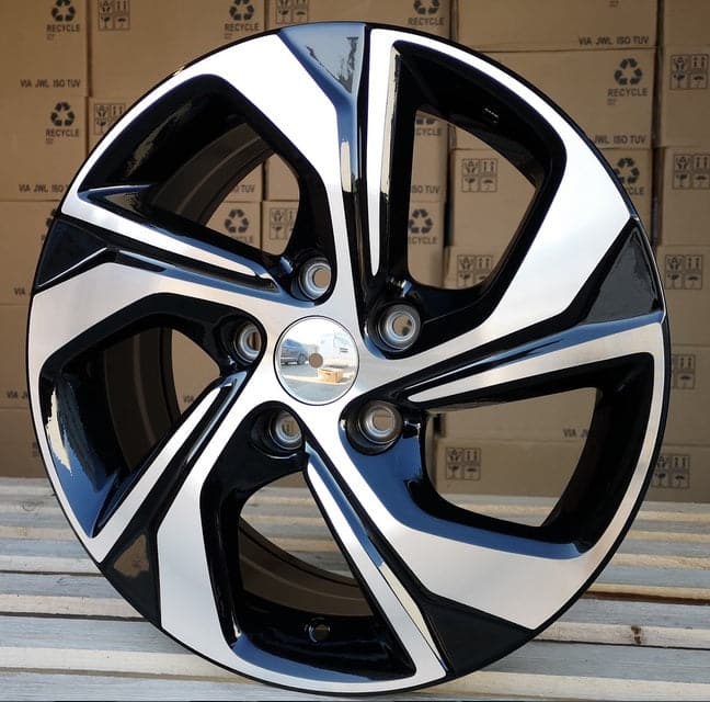 Racing Line F5716 7x16 5x114.3 ET50 schwarz, Honda