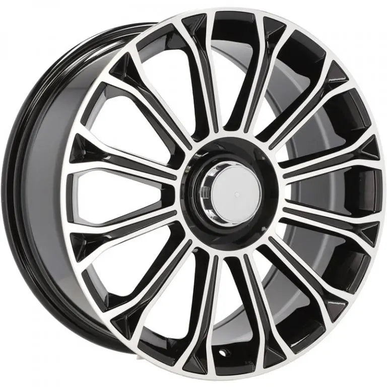 Alu kola pro Mercedes FBX003 9.5x20 5x112 ET43 66.6 Black Polished | Wheelsup.cz