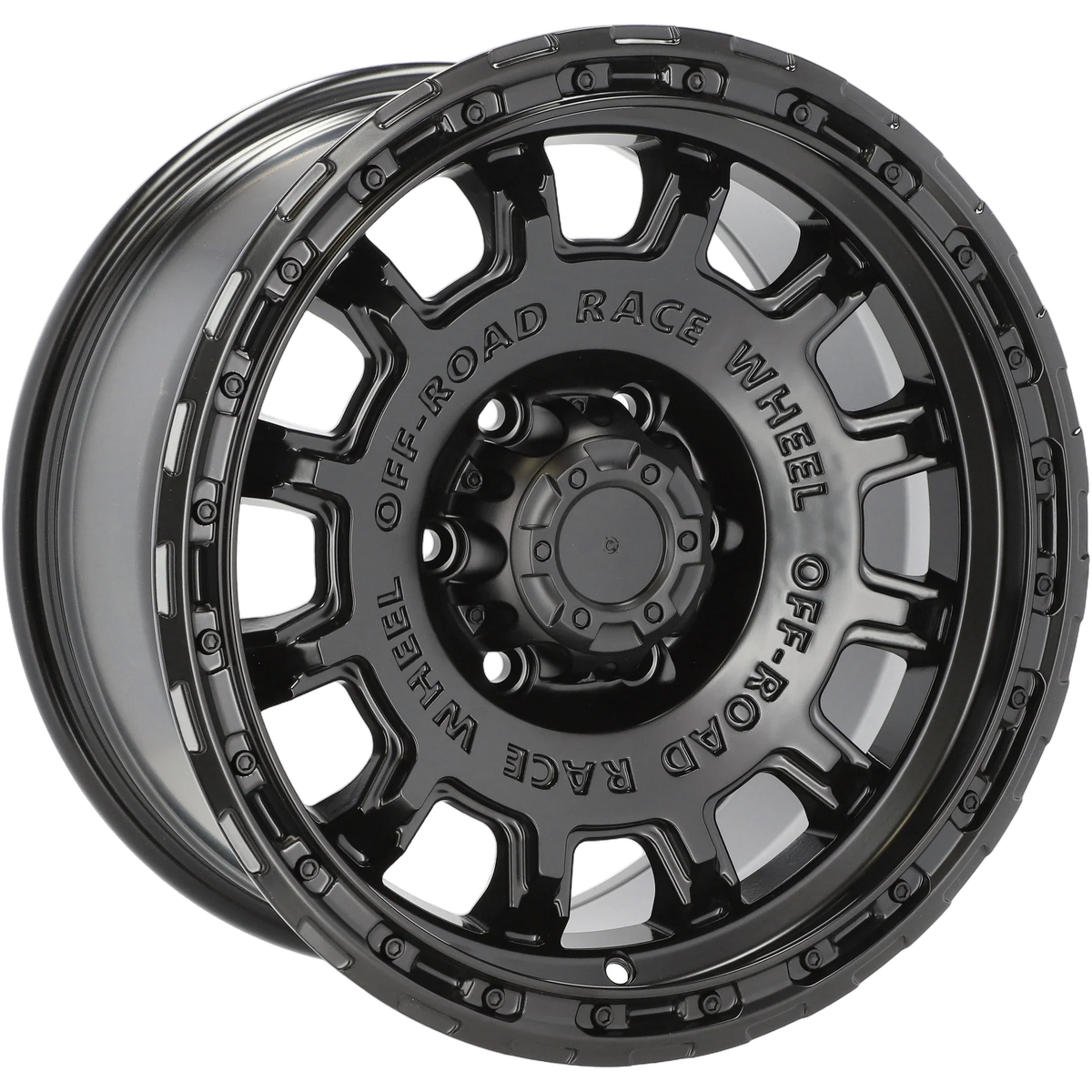 Alu kola pro Offroad FBX034 8.5x17 6x139.7 ET-12 106.1 Black Half Matt | Wheelsup.cz