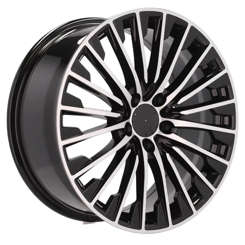Alu kola pro Mercedes FBX132 9.5x20 5x112 ET51 66.6 Black Polished | Wheelsup.cz
