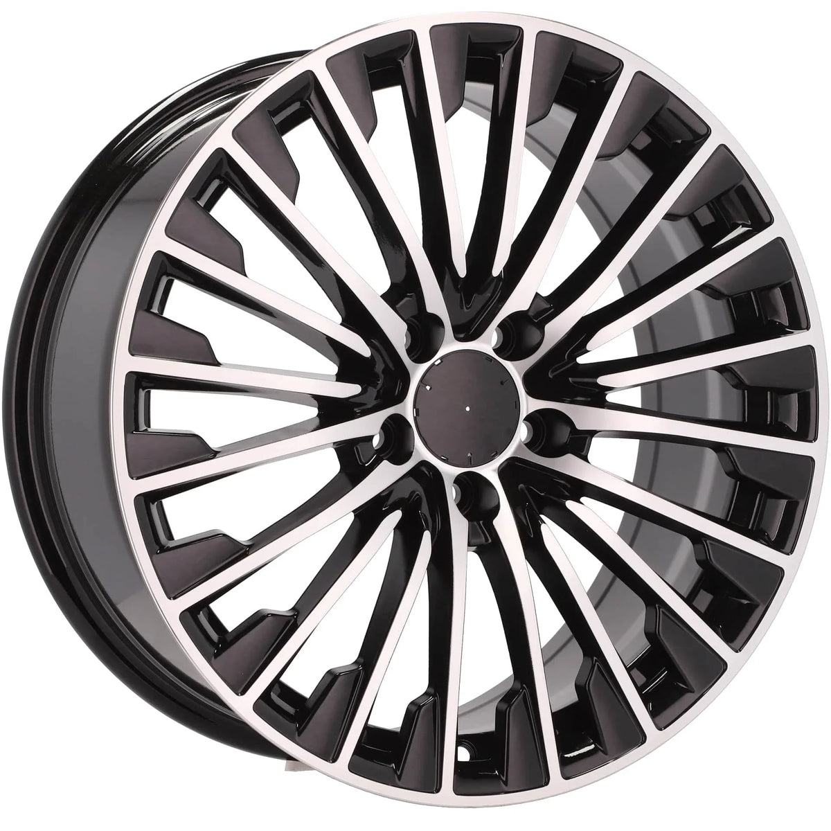 Alu kola pro Mercedes FBX132 8.5x20 5x112 ET40 66.6 Black Polished | Wheelsup.cz