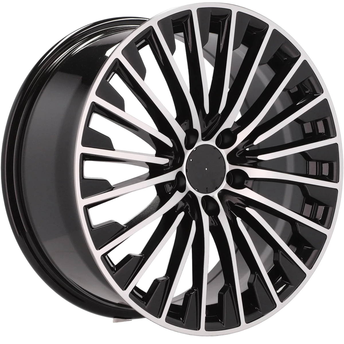 Alu kola pro Mercedes FBX132 8.5x20 5x112 ET40 66.6 Black Polished | Wheelsup.cz