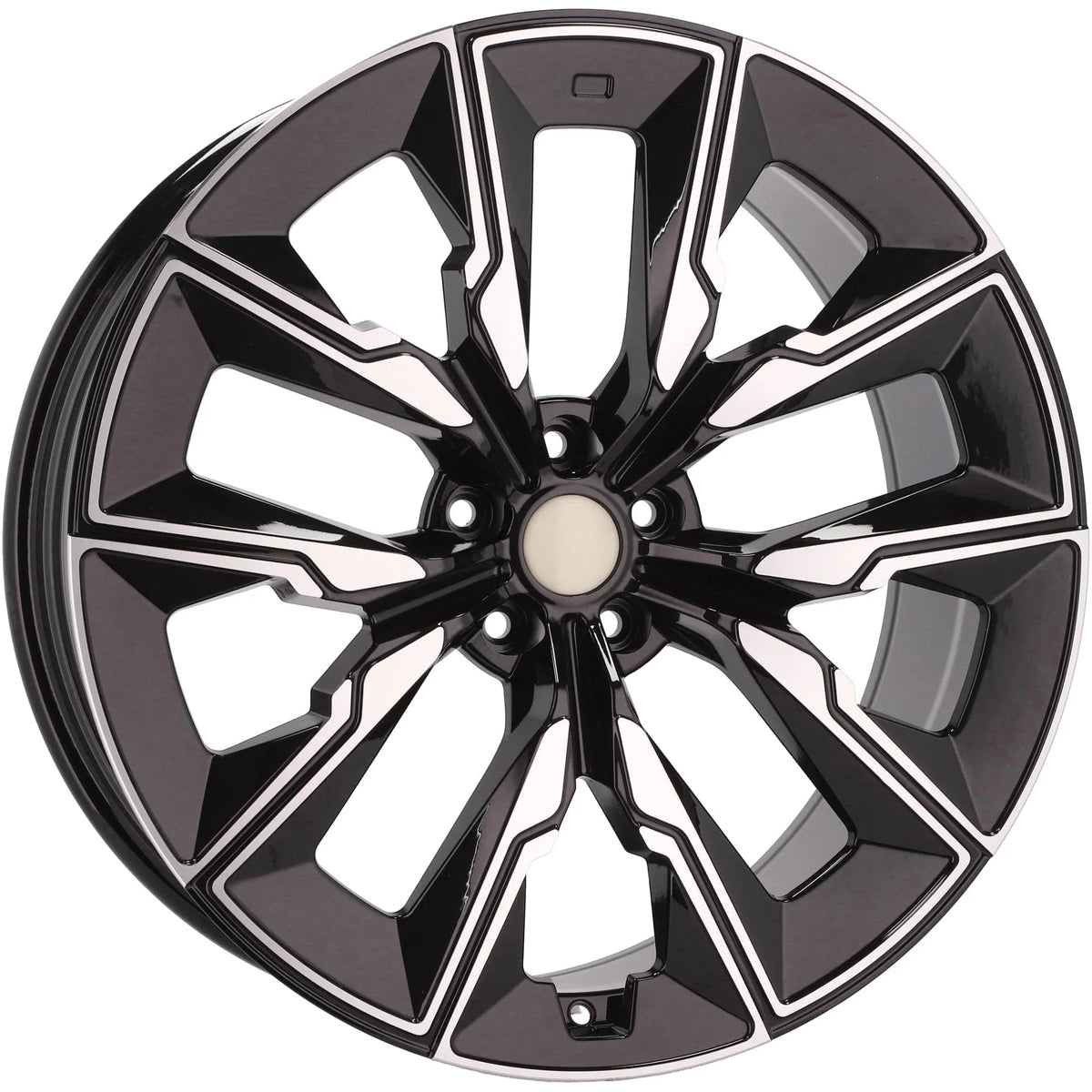 Alu kola pro BMW FBX144 10x21 5x112 ET41 66.6 Black Polished | Wheelsup.cz