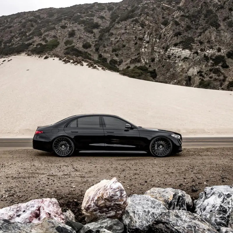 Alu kola pro Mercedes FBX162 9x19 5x112 ET40 66.6 Black Half Matt | Wheelsup.cz