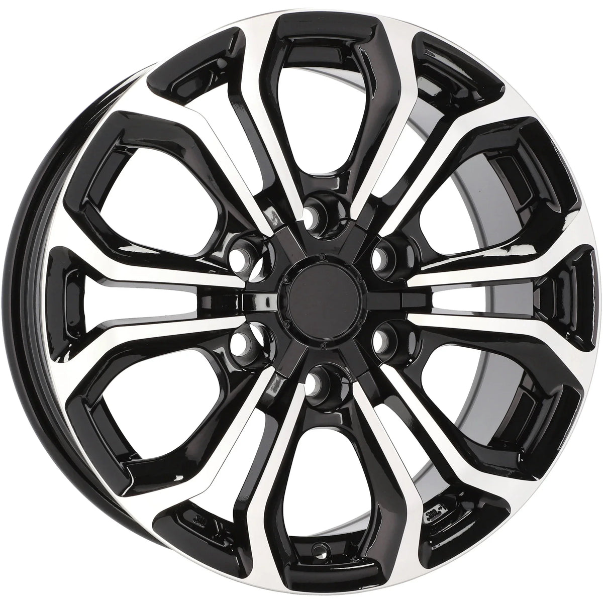 Alu kola pro Toyota FBX198 7.5x17 6x139.7 ET25 106.1 Black Polished | Wheelsup.cz