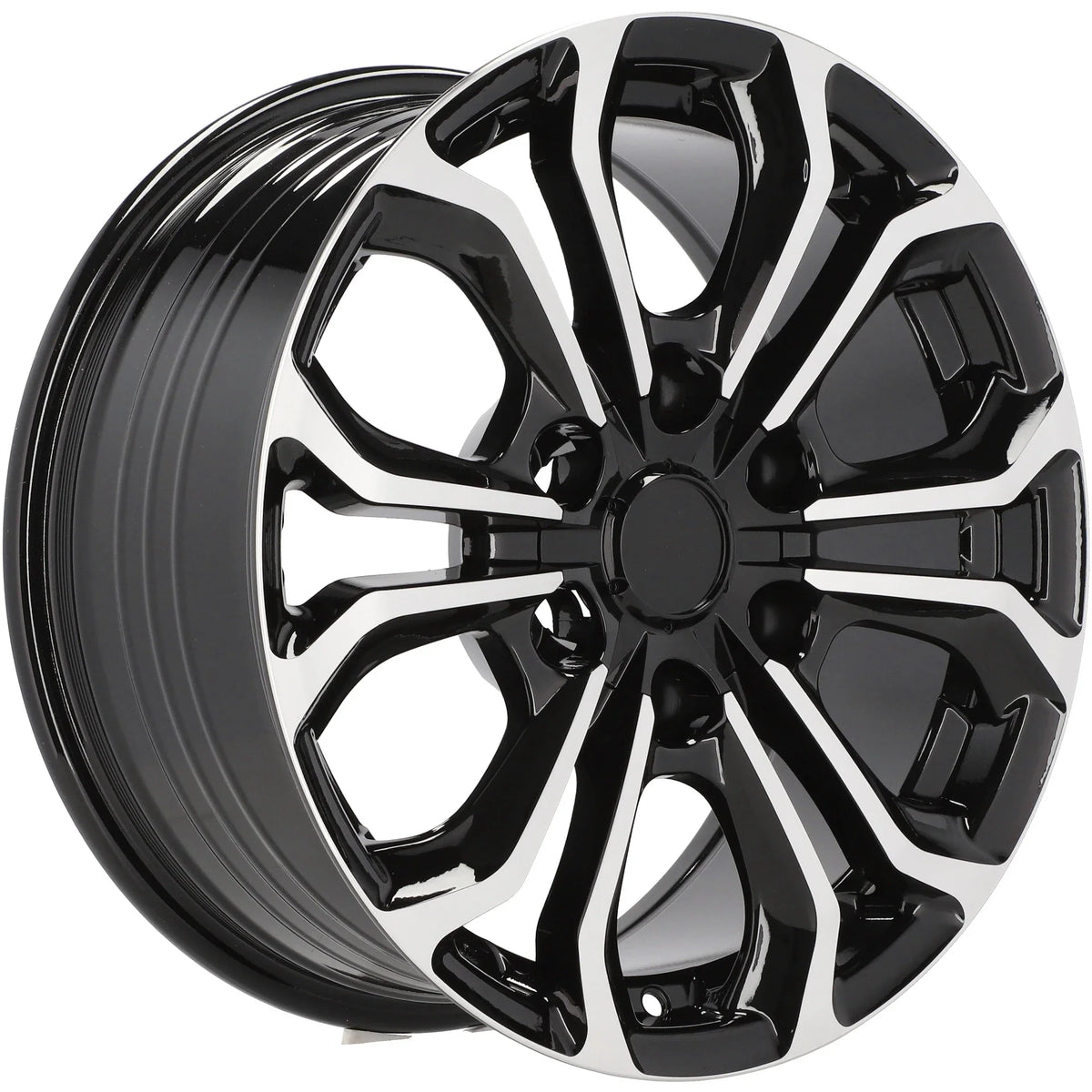 Alu kola pro Toyota FBX198 7.5x17 6x139.7 ET25 106.1 Black Polished | Wheelsup.cz