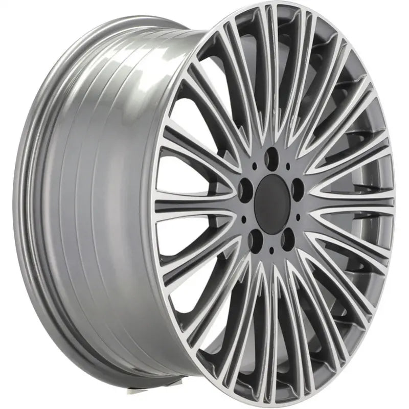 Alu kola pro Mercedes FBX210 8x18 5x112 ET43 66.6 Grey Polished | Wheelsup.cz
