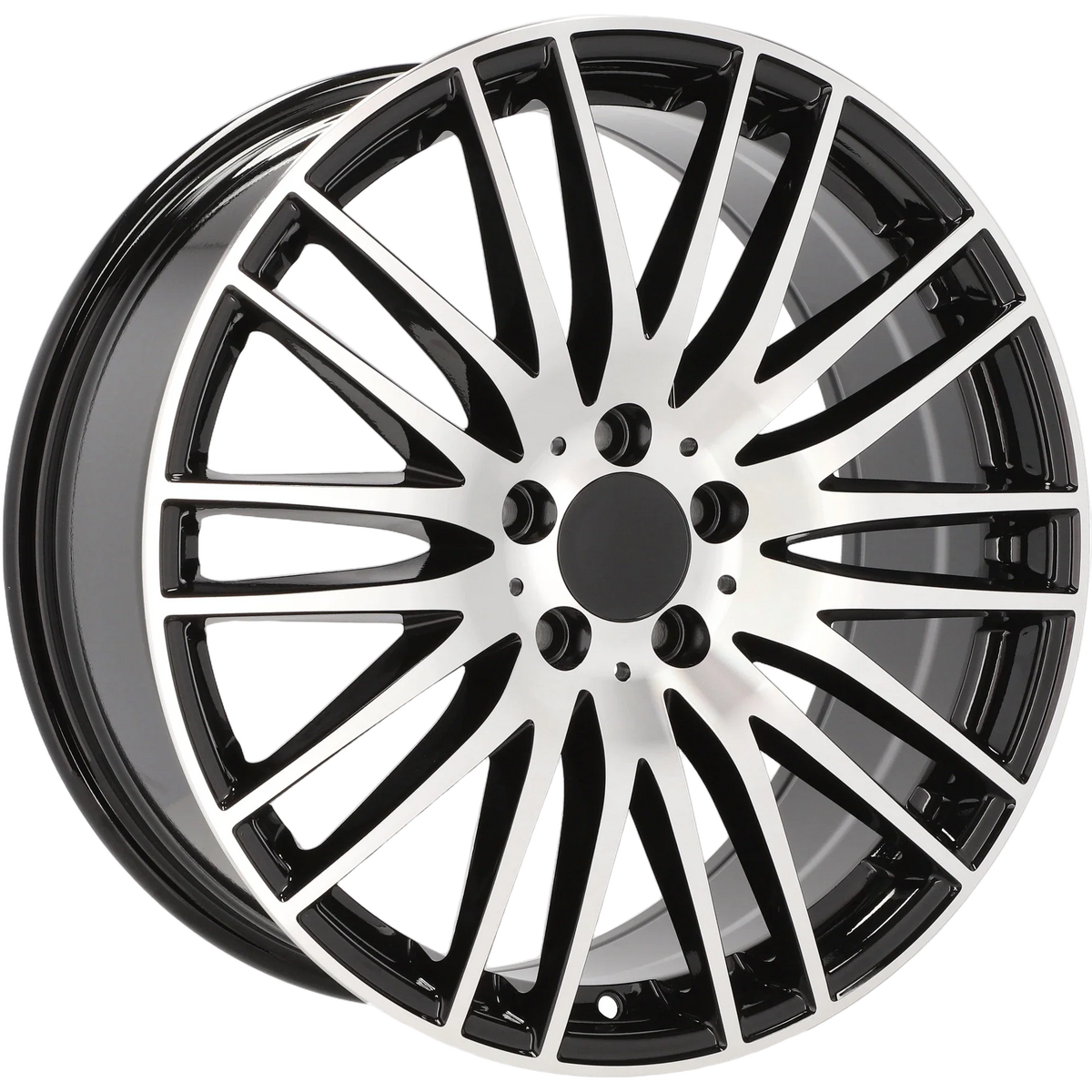Alu kola pro Mercedes FBX244 8x19 5x112 ET32.5 66.6 Black Polished | Wheelsup.cz