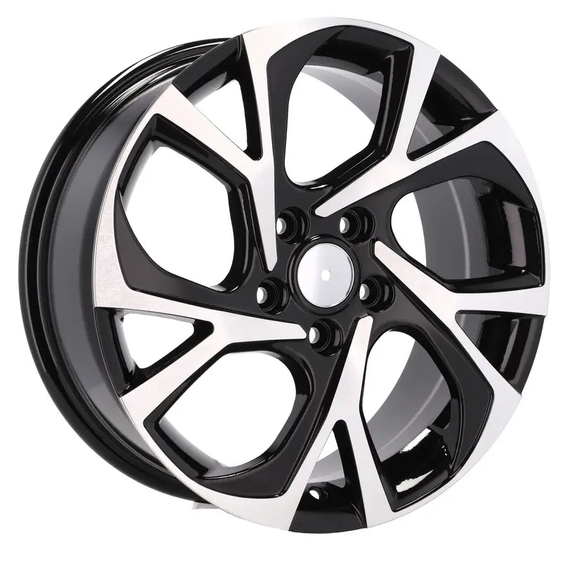 Alu kola pro Toyota FE132 7x17 5x114.3 ET45 60.1 Black Polished | Wheelsup.cz