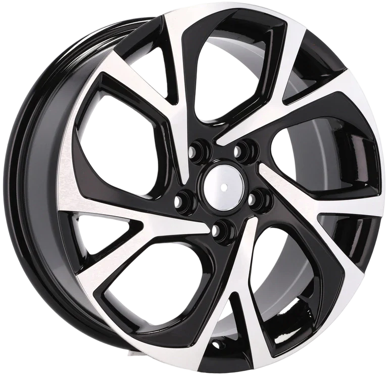 Alu kola pro Toyota FE132 7x18 5x114.3 ET50 60.1 Black Polished | Wheelsup.cz
