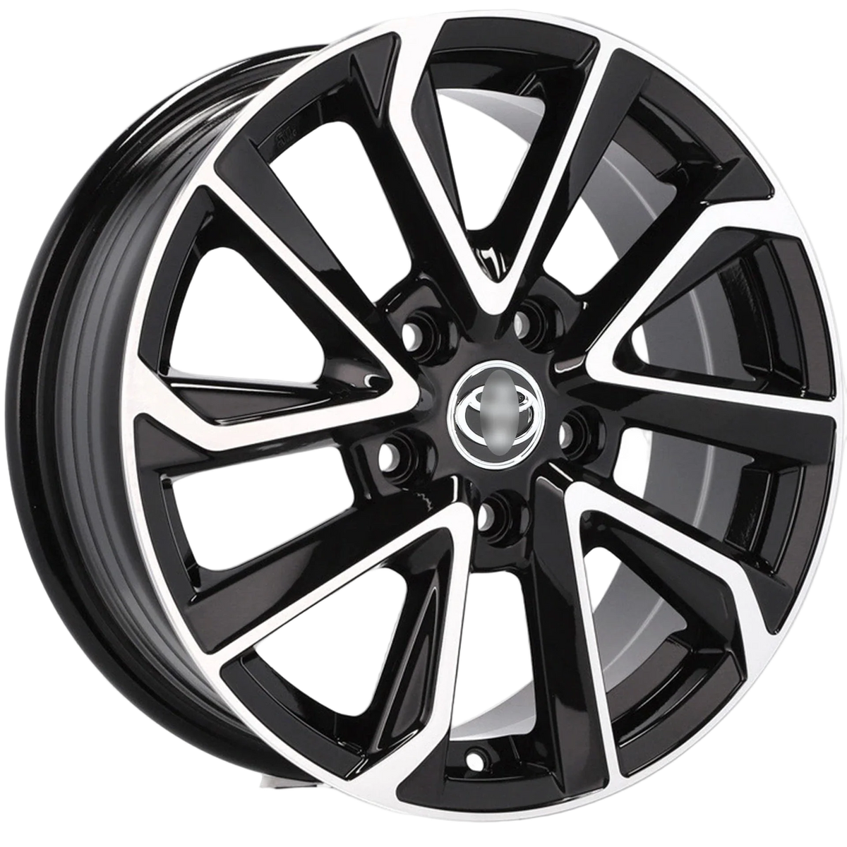 Alu kola pro Toyota FE177 6.5x16 5x114.3 ET45 60.1 Black Polished | Wheelsup.cz