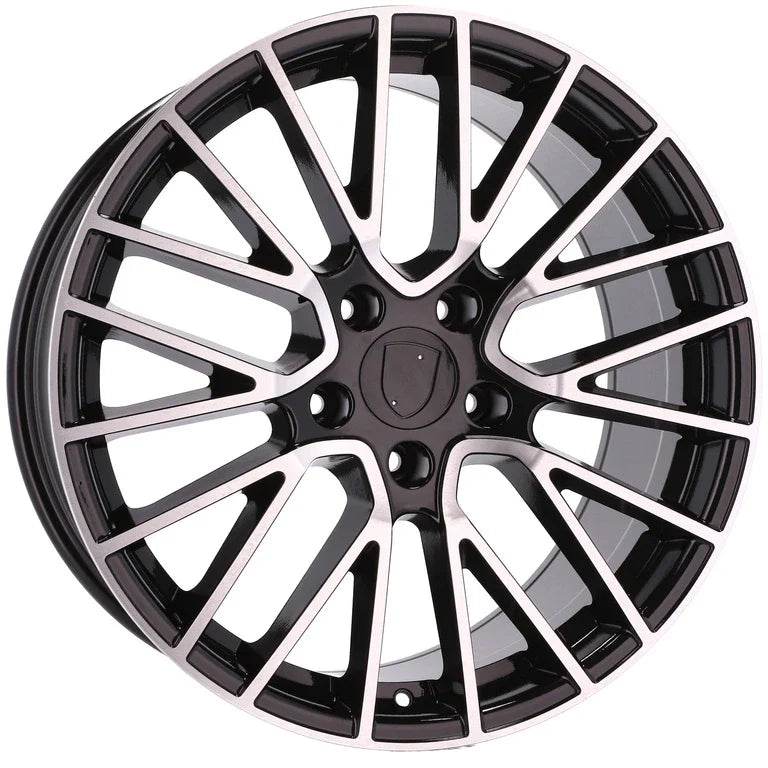 Alu kola pro Porsche FE179 11x21 5x130 ET58 71.6 Black Polished