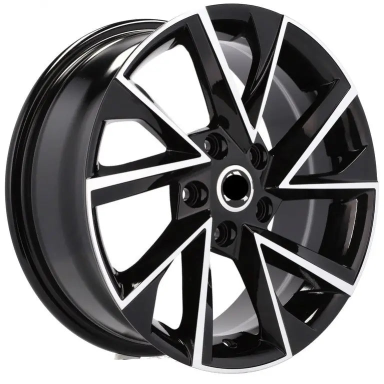Alu kola pro Škoda FE181 7x17 5x112 ET46 57.1 Black Polished | Wheelsup.cz