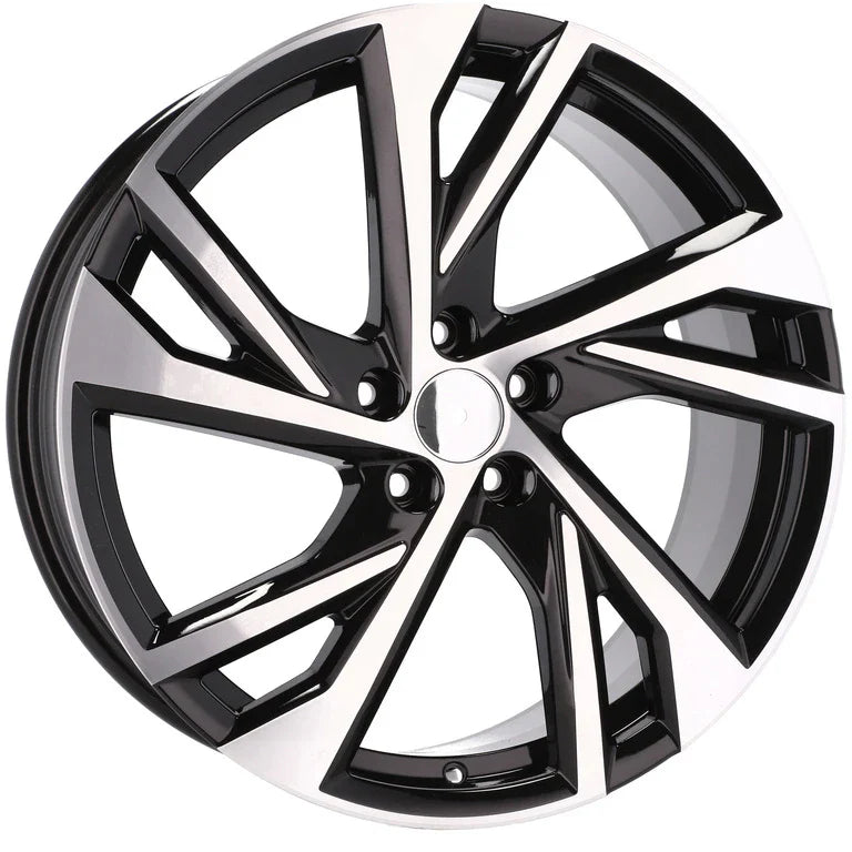 Alu kola pro Volvo FE183 8x18 5x108 ET50 63.4 Black Polished | Wheelsup.cz
