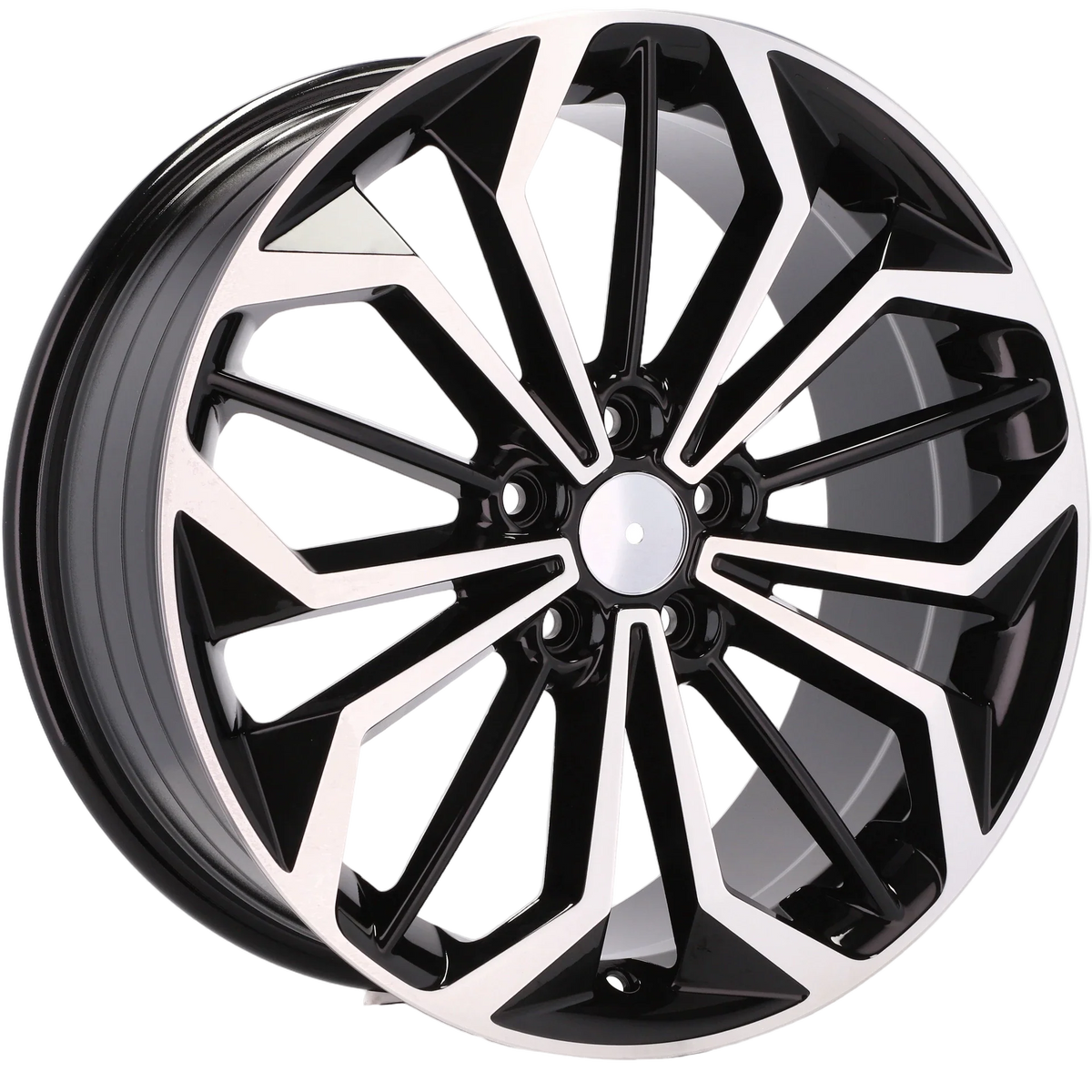 Alu kola pro Ford FE187 8x18 5x108 ET55 63.4 Black Polished | Wheelsup.cz
