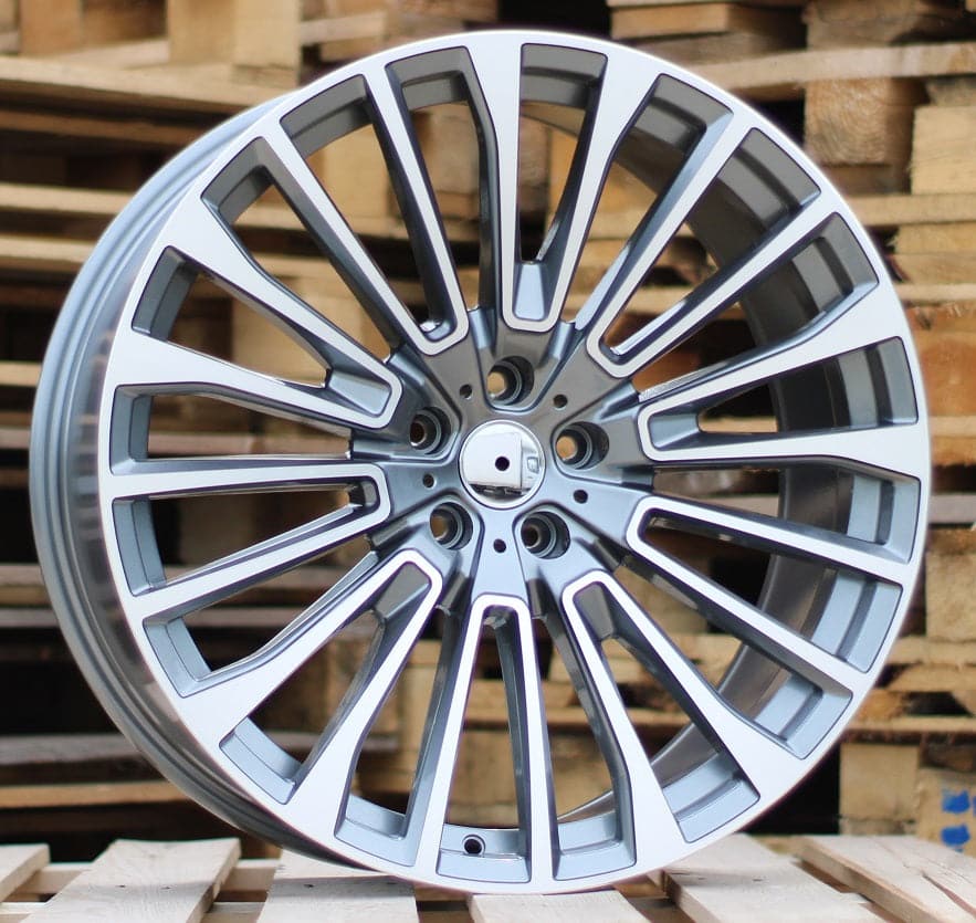 Racing Line FE222 9.5x22 5x112 ET32 šedá, BMW