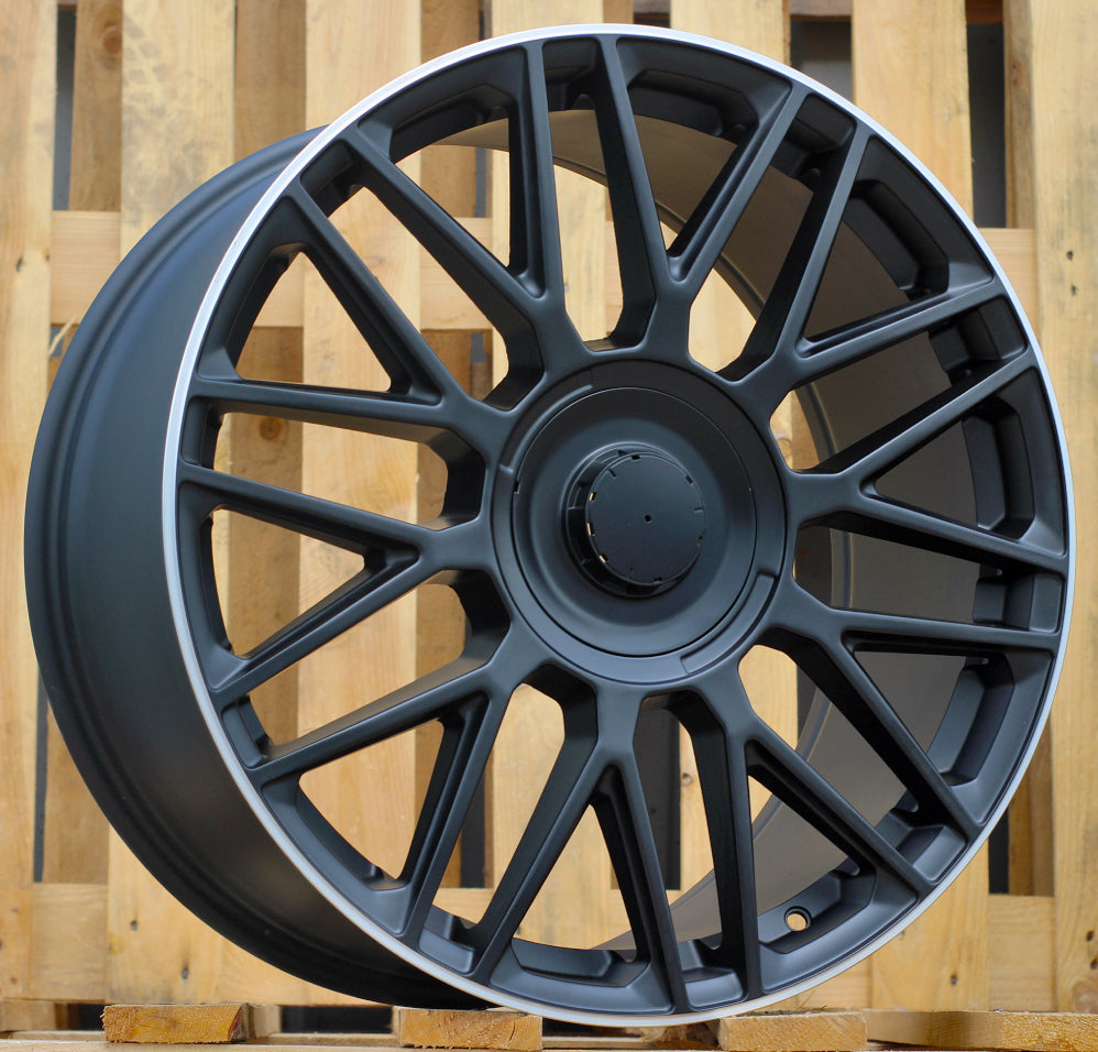 Racing Line FE230 10x21 5x112 ET63 fekete, Mercedes