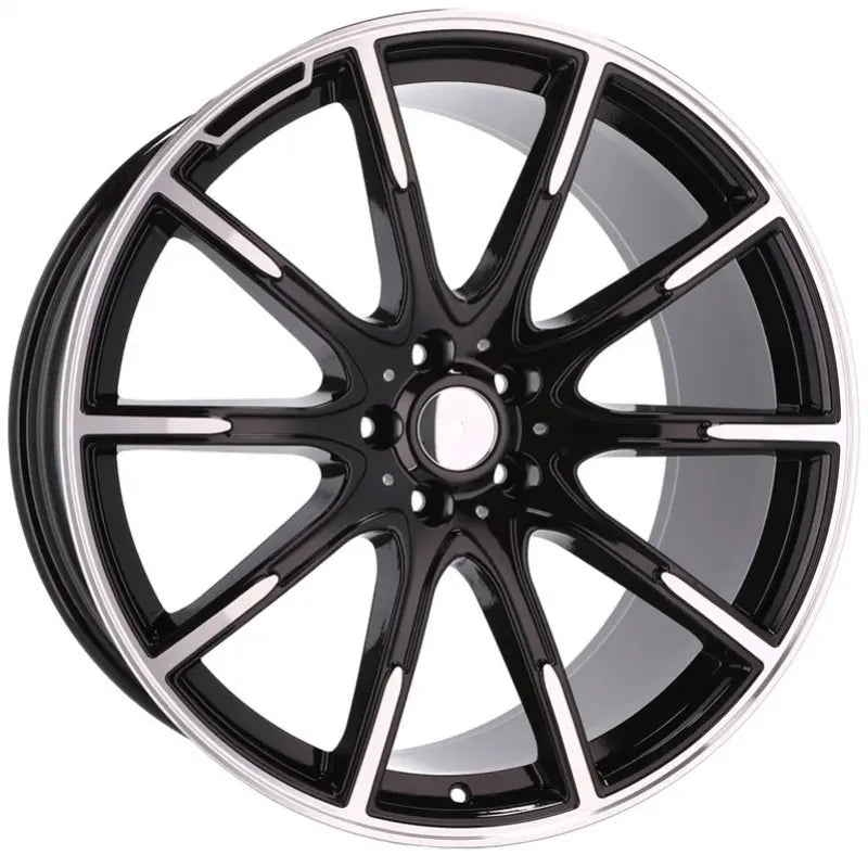 Alu kola pro Mercedes FE236 9.5x19 5x112 ET43 66.6 Black Polished | Wheelsup.cz