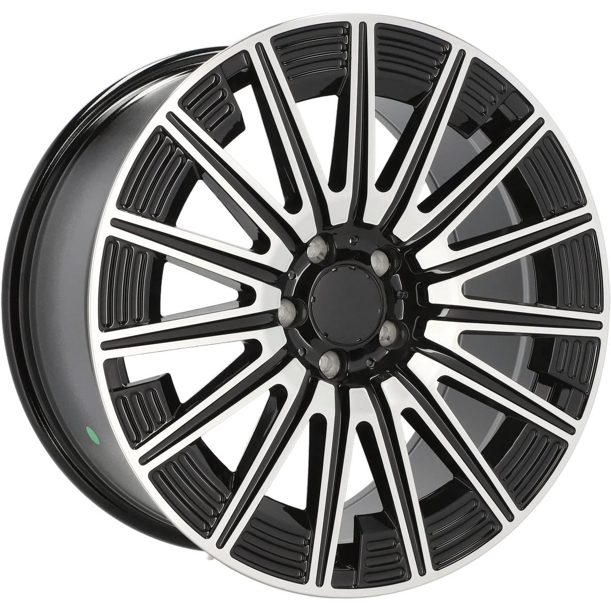 Alu kola pro Mercedes FLB005 9.5x19 5x112 ET49 66.6 Black Polished | Wheelsup.cz