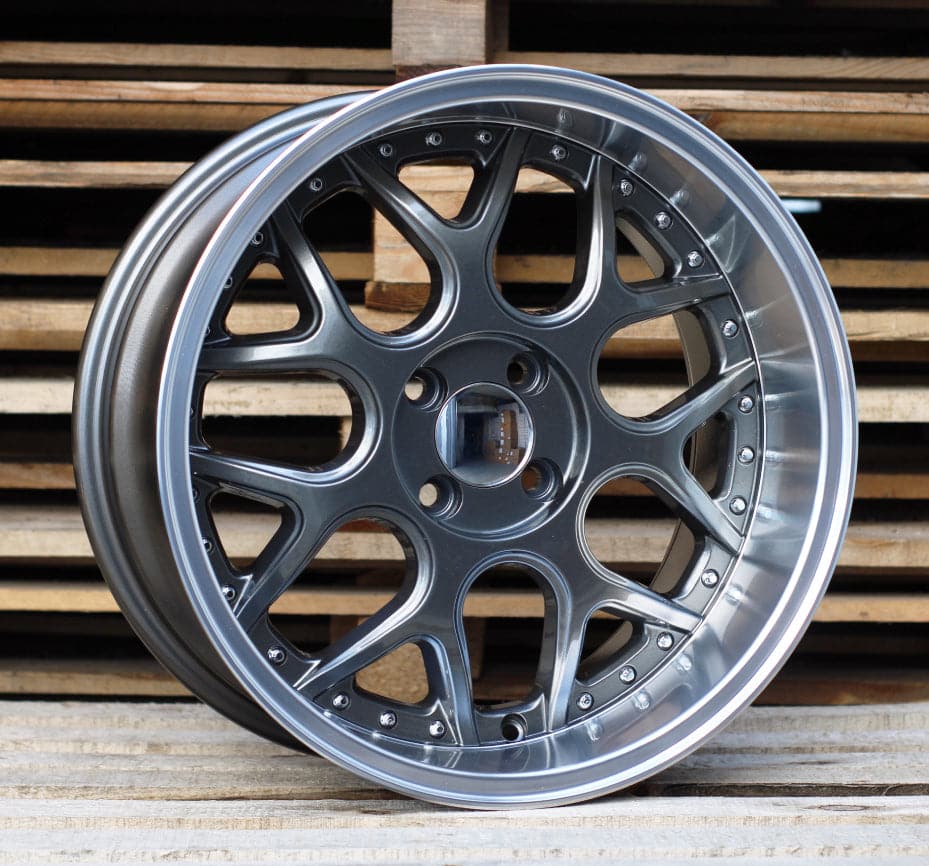 Racing Line FR762 8,5x17 4x100 ET20 schwarz, Smart