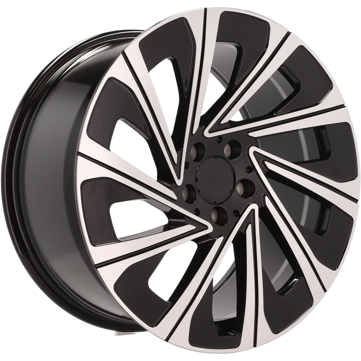 Alu kola pro Mercedes H3141F 8.5x19 5x112 ET35.5 66.6 Black Polished | Wheelsup.cz