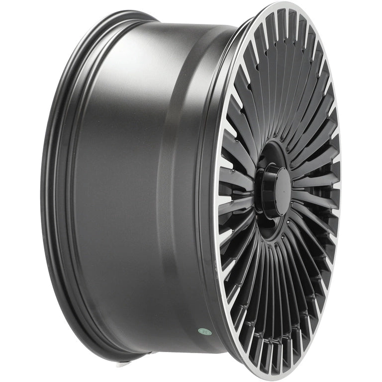 Alu kola pro Mercedes H3286F 9.5x22 5x112 ET32 66.6 Black Polished Half Matt | Wheelsup.cz