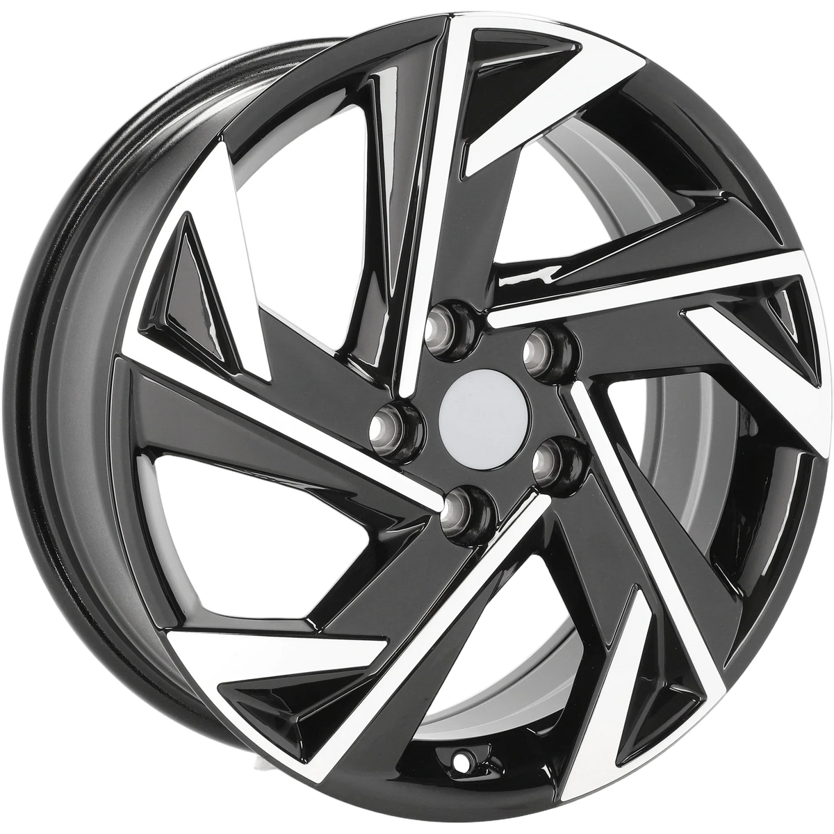 Alu kola pro Hyundai H3317F 7x17 5x114.3 ET49 67.1 Black Polished | Wheelsup.cz