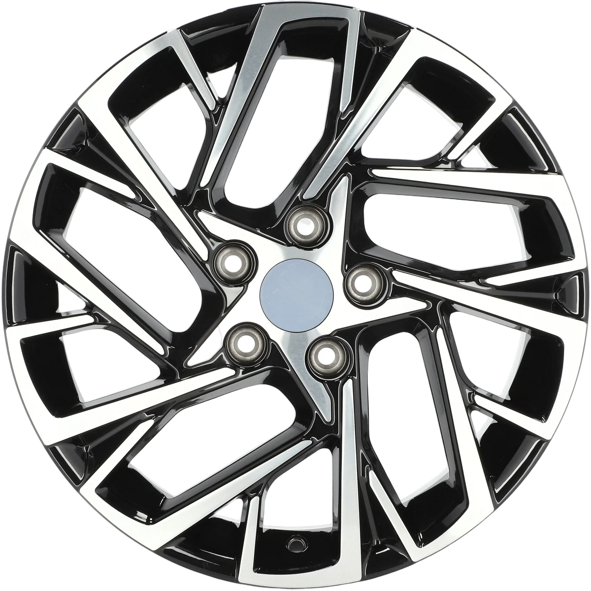 Alu kola pro Hyundai H3318F 7x17 5x114.3 ET51 67.1 Black Polished | Wheelsup.cz
